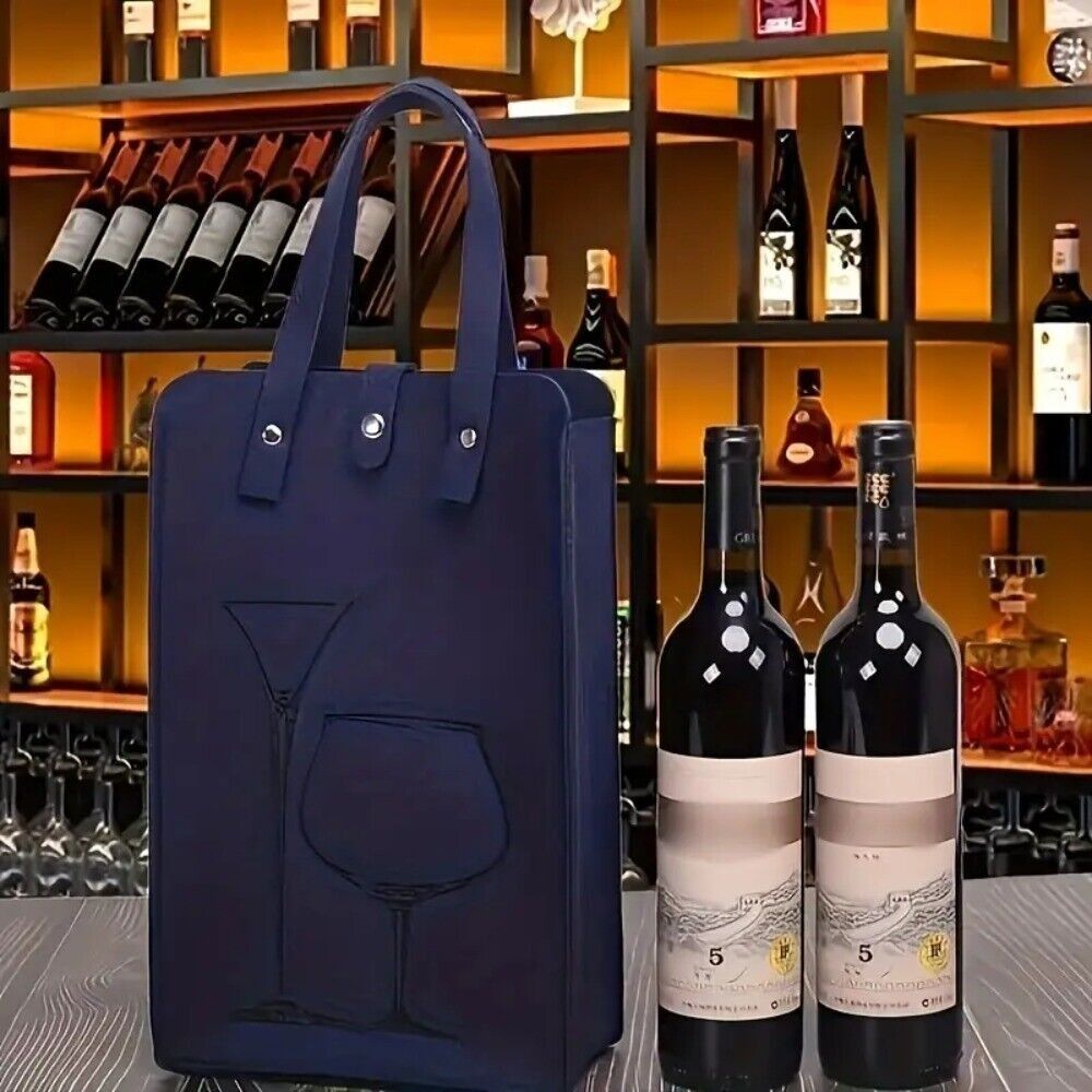 Wine & Beer Hydrometer - High Quality Felt Red Wine Bag