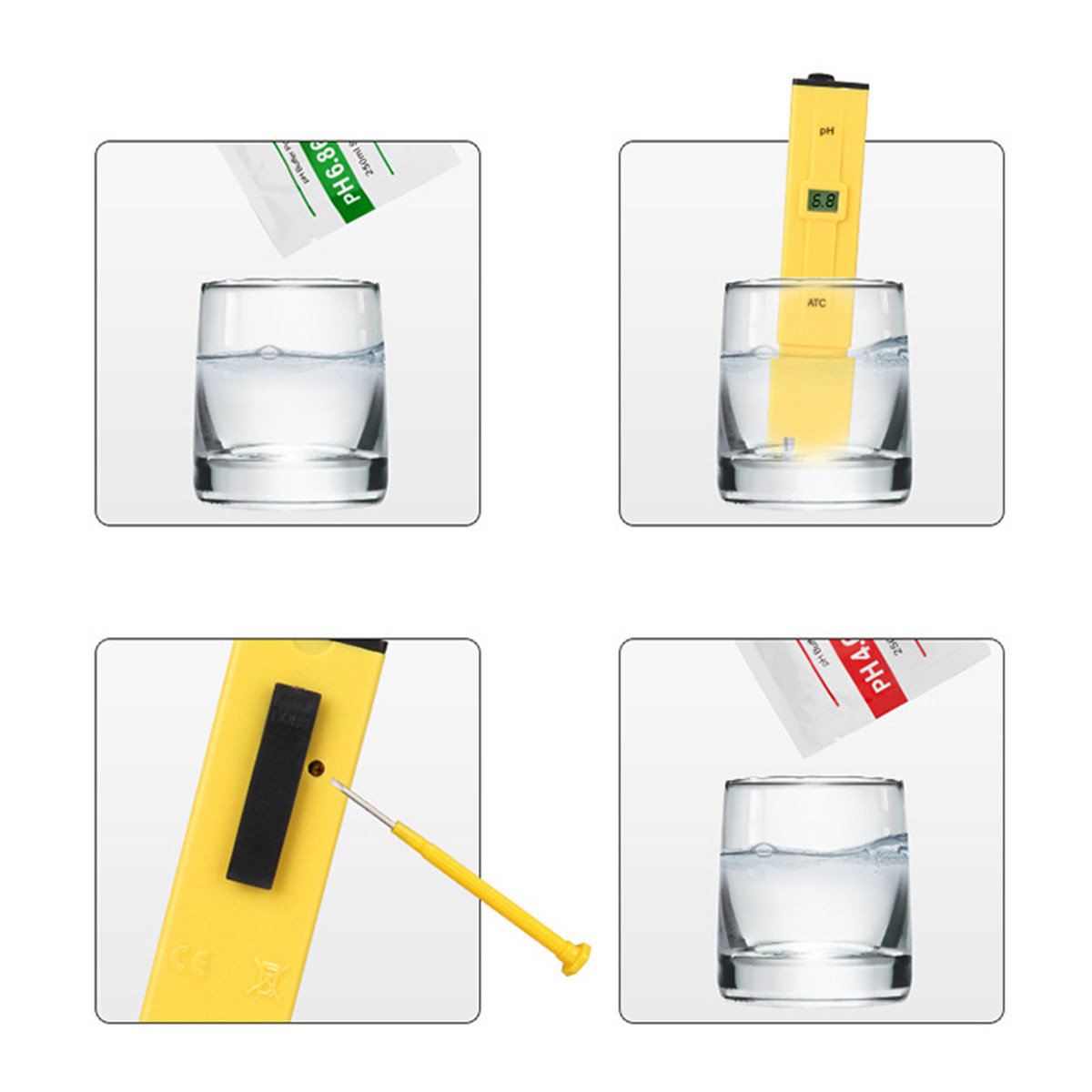 1Pcs Professional Digital PH T - Wine Beer Spa ulasan dan harga