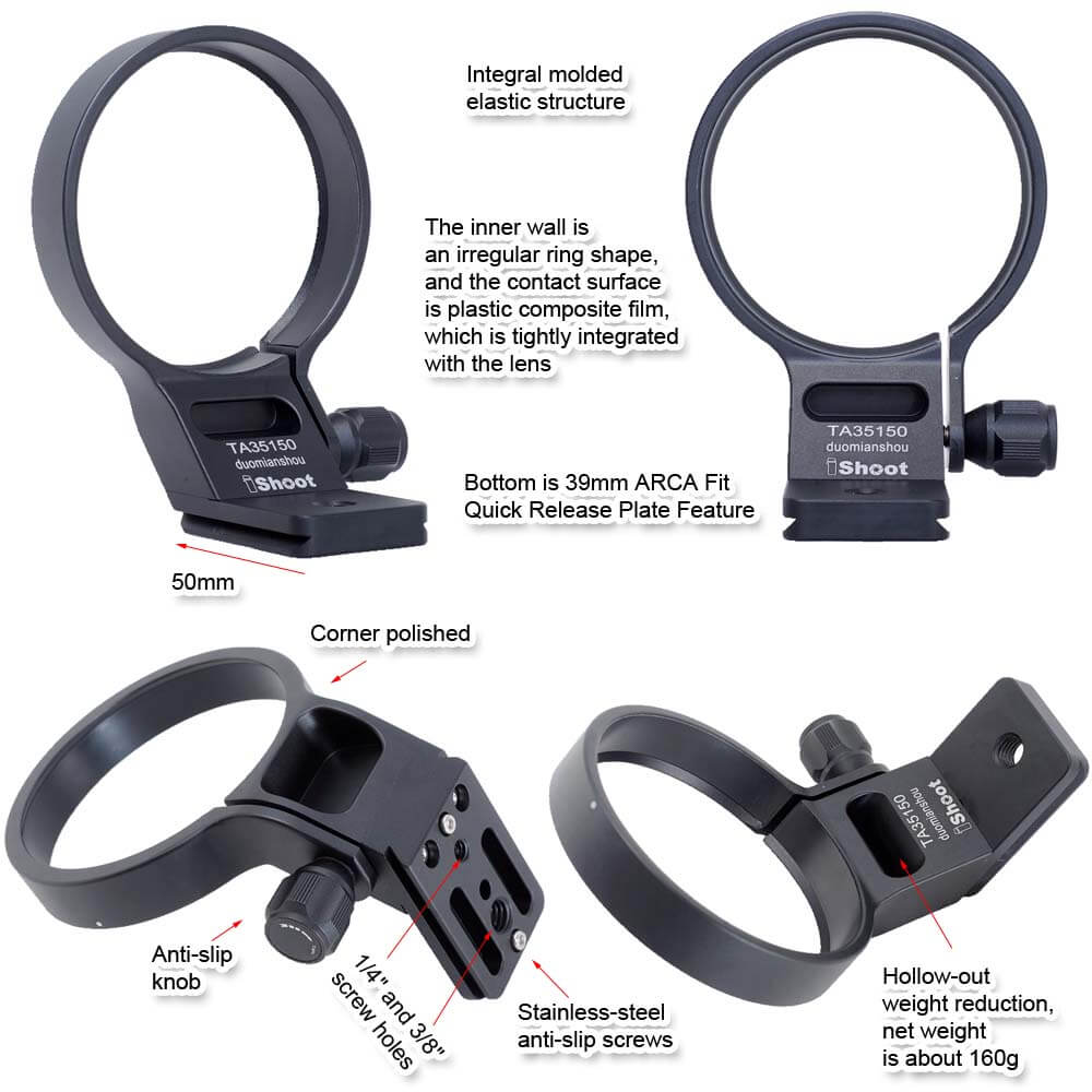 IShoot Lens Collar for Tamron  - Wine Xd ulasan dan harga