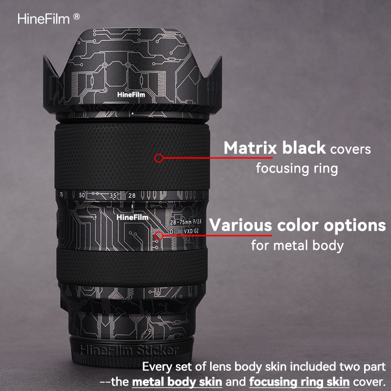 Hinefilm Skin for Tamron 28 75 - Wine Xd ulasan dan harga