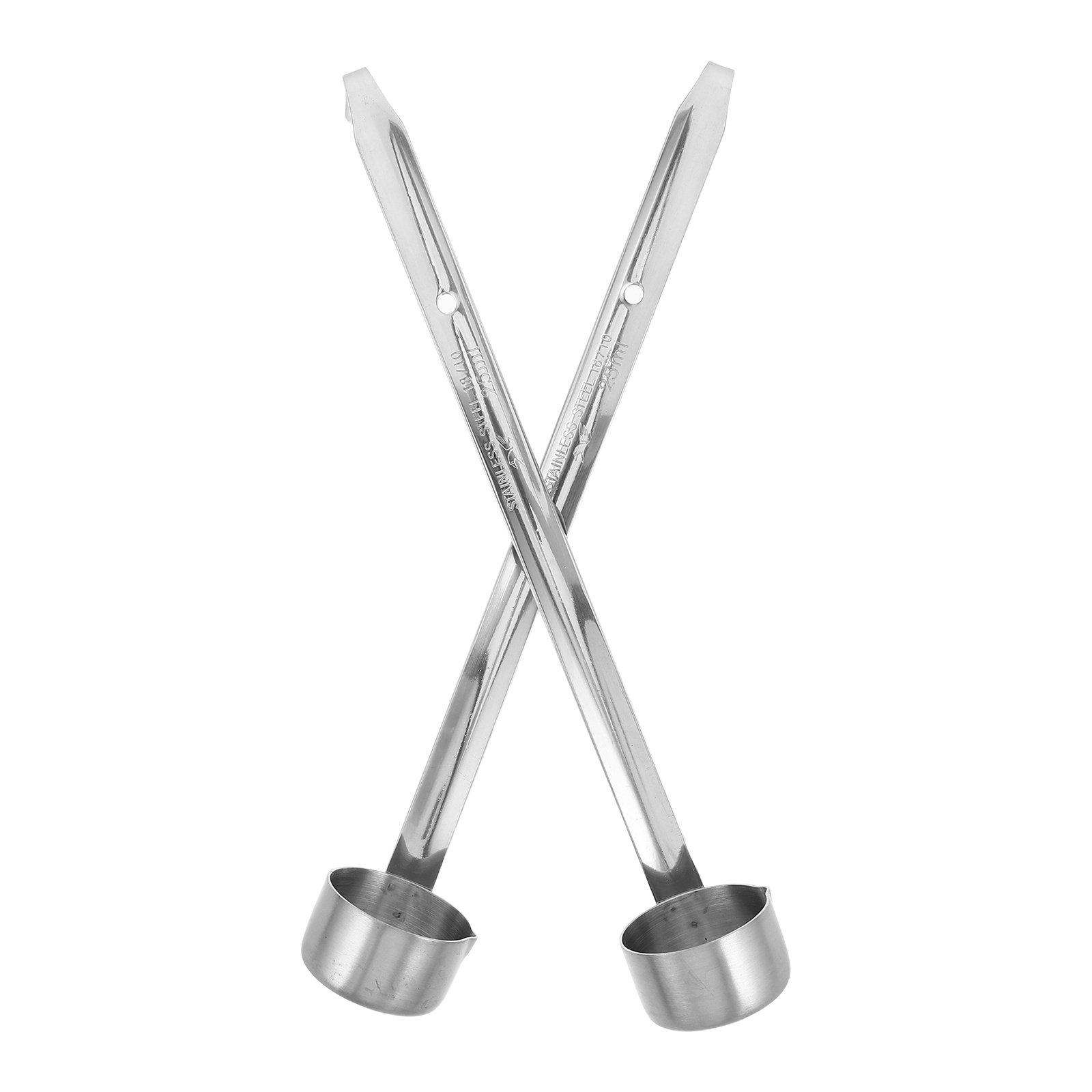 2Pcs Stainless Steel Wine Spoo - Wine With Beer Mix ulasan dan harga
