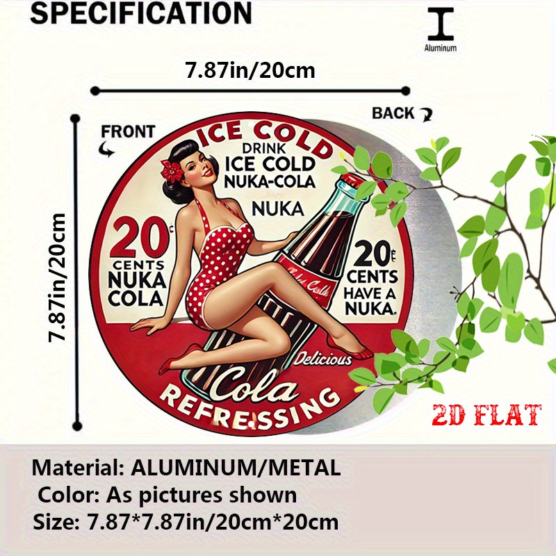 2D Flat, 1pc Retro Pin-Up 7.87 - Wine Tag Label ulasan dan harga