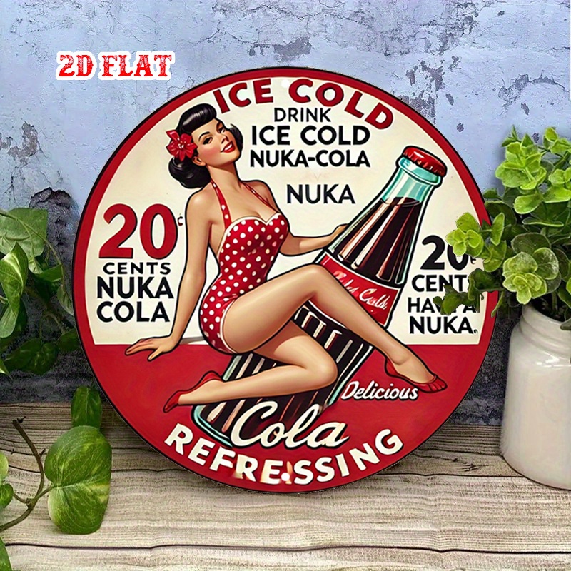 2D Flat, 1pc Retro Pin-Up 7.87 - Wine Tag Label ulasan dan harga