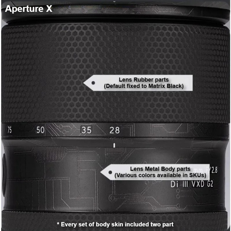 For Tamron 28 75 G2 Lens Skin  - Wine Xd ulasan dan harga