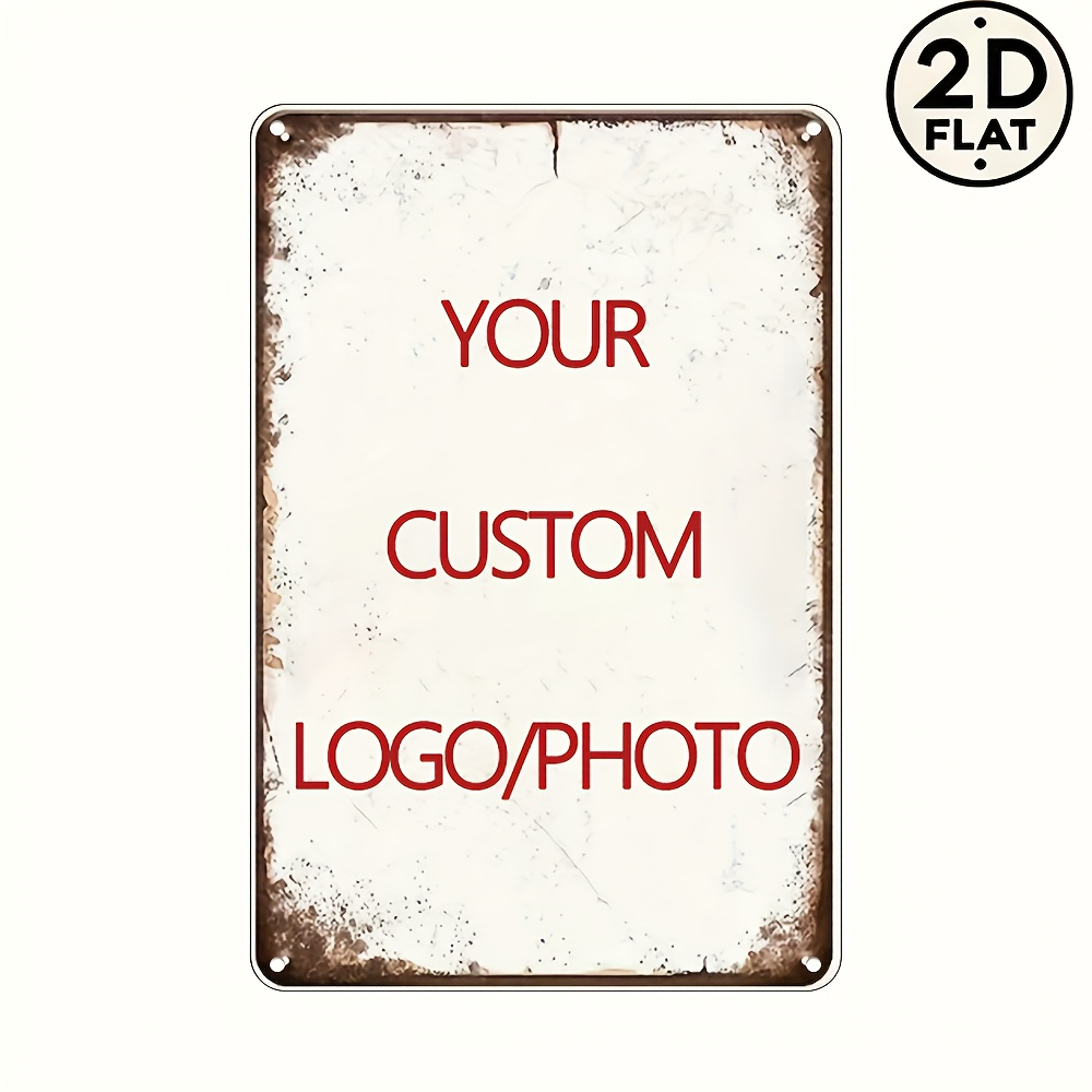 Custom Metal Tin Sign Personal - Wine Tag Label ulasan dan harga