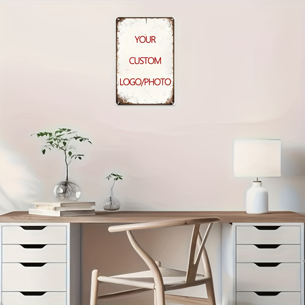 Custom Metal Tin Sign Personal - Wine Tag Label ulasan dan harga