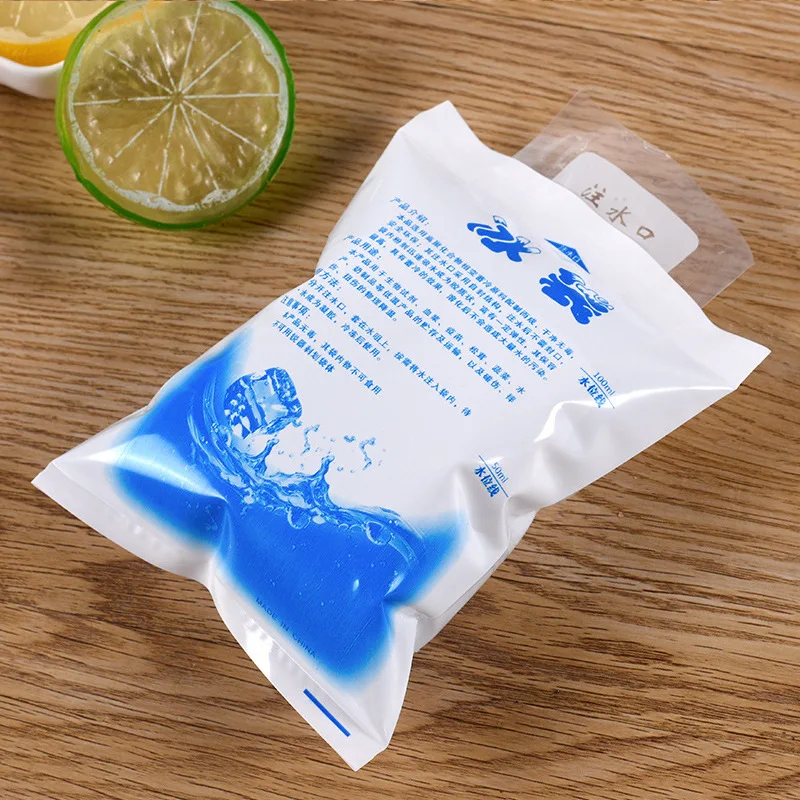 5/10Pcs Reusable Gel Ice Pack  - Wine Xd ulasan dan harga