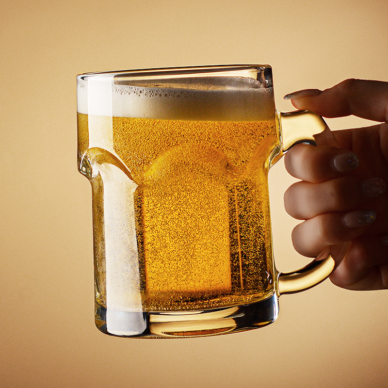 Household beer mug with handle - Wine Draft Beer ulasan dan harga